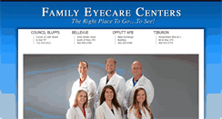 Desktop Screenshot of familyeyecare.biz