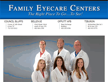 Tablet Screenshot of familyeyecare.biz